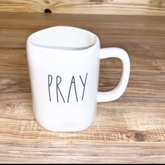 Rae Dunn Other - NWOT Rae Dunn “Pray” Coffee Cup Mug